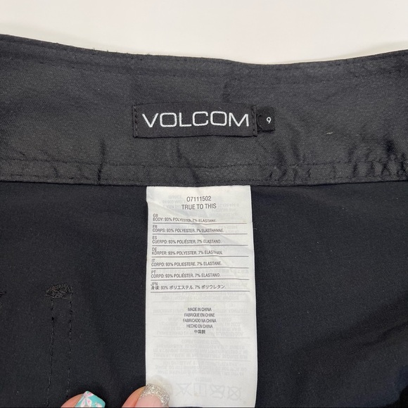 NWT Volcom Women's Size 9 Simply Solid 5-Inch Swim Surf Boardshort - Picture 5 of 8